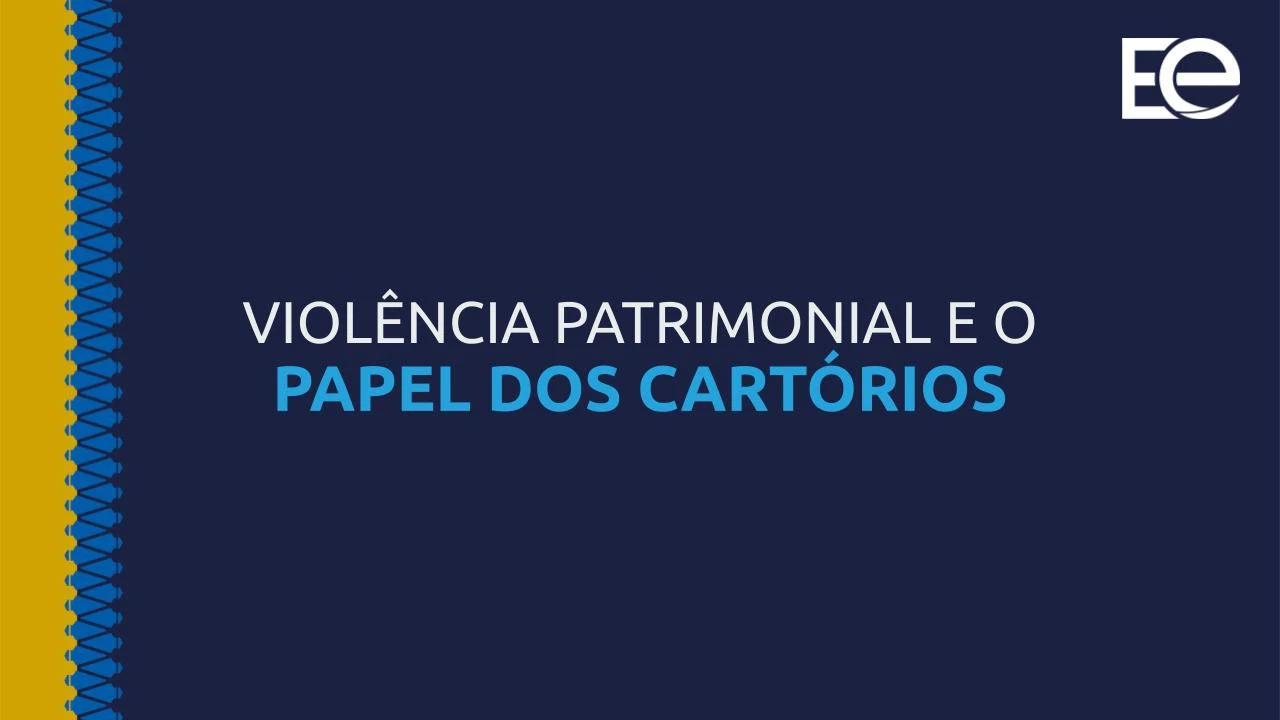 VIOLÊNCIA PATRIMONIAL E O papel dos cartórios